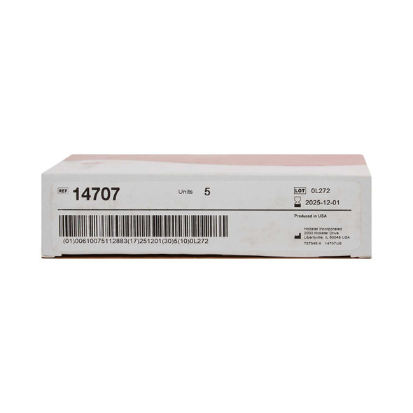 Colostomy Barrier New Image Flextend Pre-Cut Extended Wear Tape 2-1/4 Inch Flange Red Code Hydrocolloid 1-3/8 Inch Stoma 14707 Box/5 14707 HOLLISTER, INC. 505947_BX