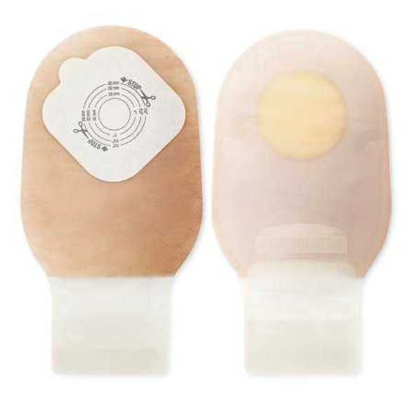 Ostomy Pouch Pouchkins One-Piece System 6-1/2 Inch Length 38 mm Stoma Drainable Trim To Fit 3796 Box/10 HOLLISTER, INC. 569770_BX