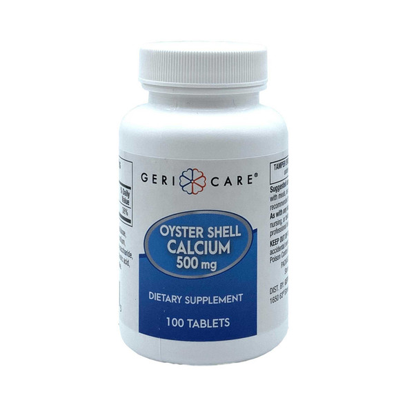 Calcium Supplement McKesson Brand 500 mg Strength Tablet 100 per Bottle 57896074101 BT/100 57896074101 MCK BRAND 633786_BT