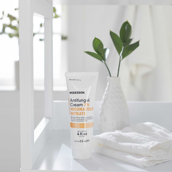 Antifungal McKesson 2% Strength Cream 4 oz. Tube 53-6391 TU/1 53-6391 MCK BRAND 997140_TU