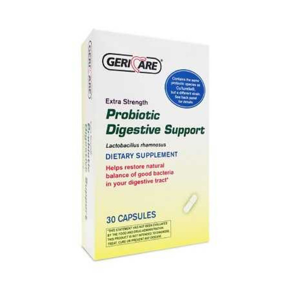 Probiotic Dietary Supplement Geri-Care 30 per Box Capsule 868-03-GCP Case of 12 57896086803 Geri-Care 1063074_CS