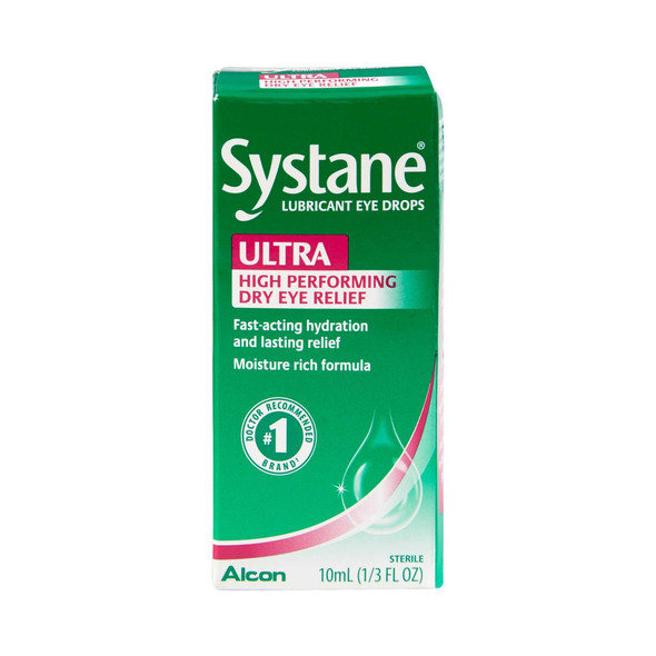 Lubricant Eye Drops Systane Ultra 10 mL Drop 1337450 Each/1 1337450 US PHARMACEUTICAL DIVISION/MCK 785511_EA