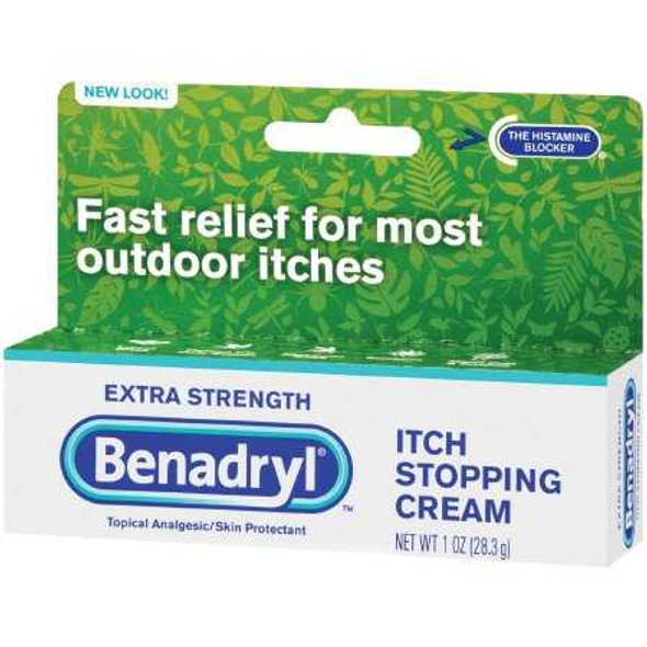 Itch Relief Benadryl 2% / 0.1% Strength Cream 1 oz. Tube 1786987 Each/1 1786987 US PHARMACEUTICAL DIVISION/MCK 761993_EA