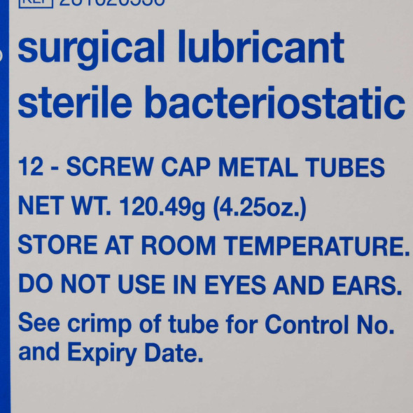 Lubricating Jelly Surgilube 4.25 oz. Tube Sterile 281020536 Each/1 HR PHARMACEUTICALS 1050799_EA