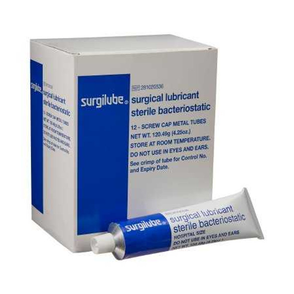 Lubricating Jelly Surgilube 4.25 oz. Tube Sterile 281020536 Each/1 HR PHARMACEUTICALS 1050799_EA