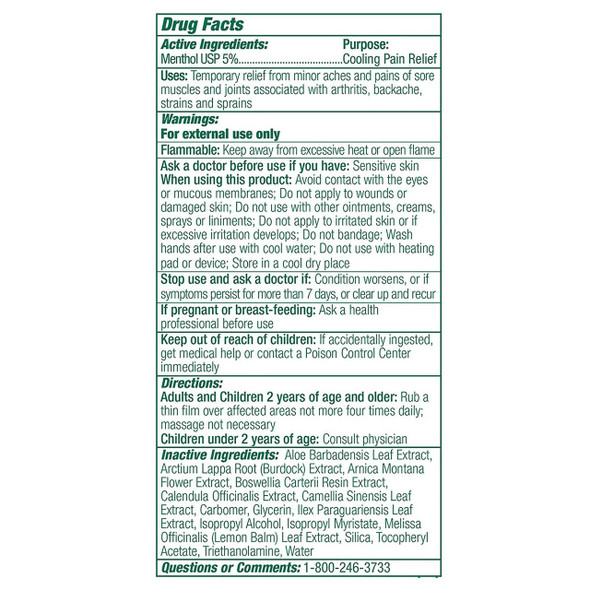 Cold Therapy Pain Relief Biofreeze Gel 4 oz. 13410 Each/1 13410 PERFORMANCE HEALTH INC 1027512_EA