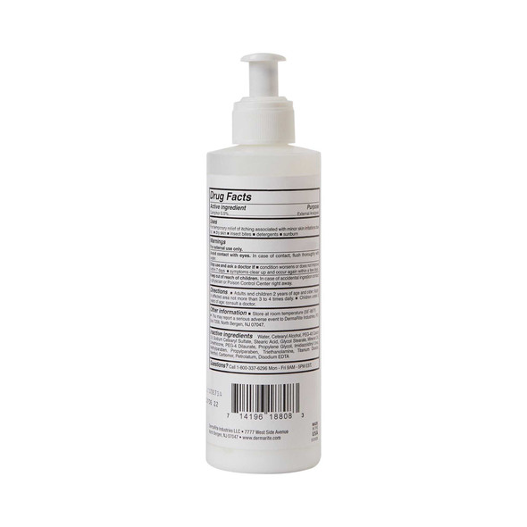 Itch Relief DermaSarra Lotion 7.5 oz. Bottle 00188 Each/1 188 DERMARITE INDUSTRIES LLC 540971_EA