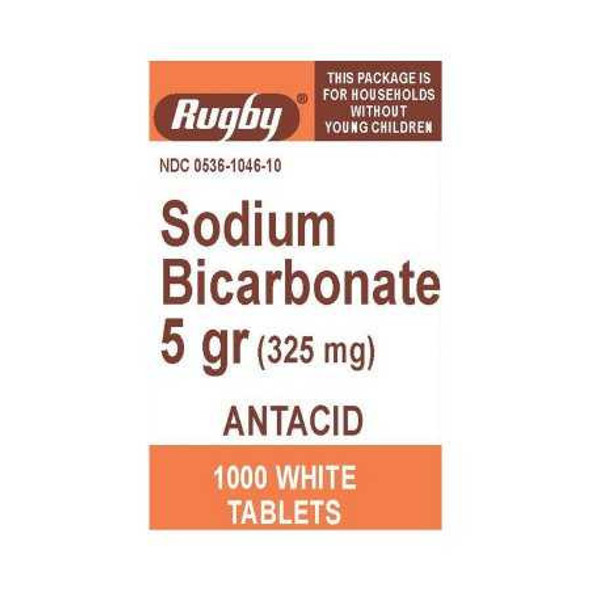 Antacid Major 325 mg Strength Tablet 1000 per Bottle 3443876 BT/1000 3443876 US PHARMACEUTICAL DIVISION/MCK 981044_BT