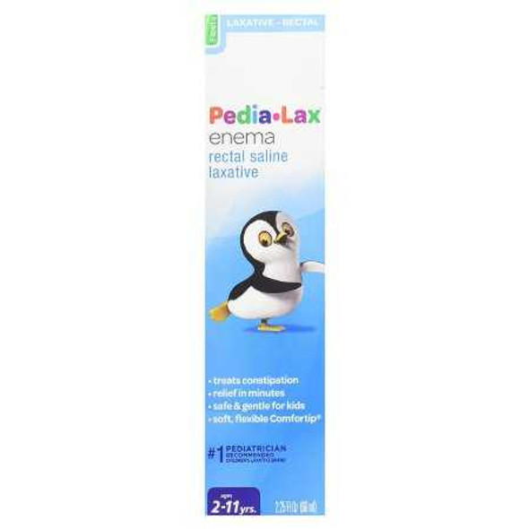 Enema Pedia-Lax 2.25 oz. Monobasic Sodium Phosphate / Dibasic Sodium Phosphate 1263318 Each/1 1263318 US PHARMACEUTICAL DIVISION/MCK 540429_EA