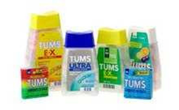 Antacid Tums® Ultra Strength 1000 mg Strength Chewable Tablet 160 per Bottle 00135018114 Bottle of 1 1344548 Tums® Ultra Strength 570798_BT