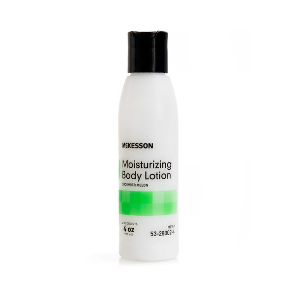 Moisturizer McKesson 4 oz. Bottle Lotion Cucumber Melon Scent 53-28002-4 Case/48 53-28002-4 MCK BRAND 877025_CS