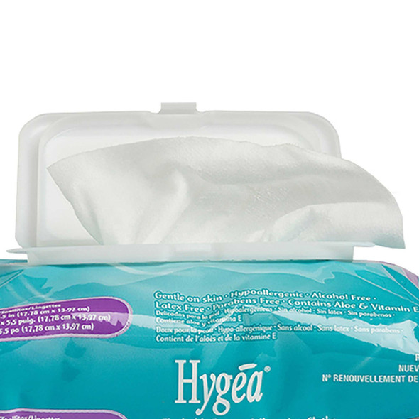 Flushable Personal Wipe Hygea® Soft Pack Scented 48 Count A500F48 Pack of 48 Hygea® 461596_PK