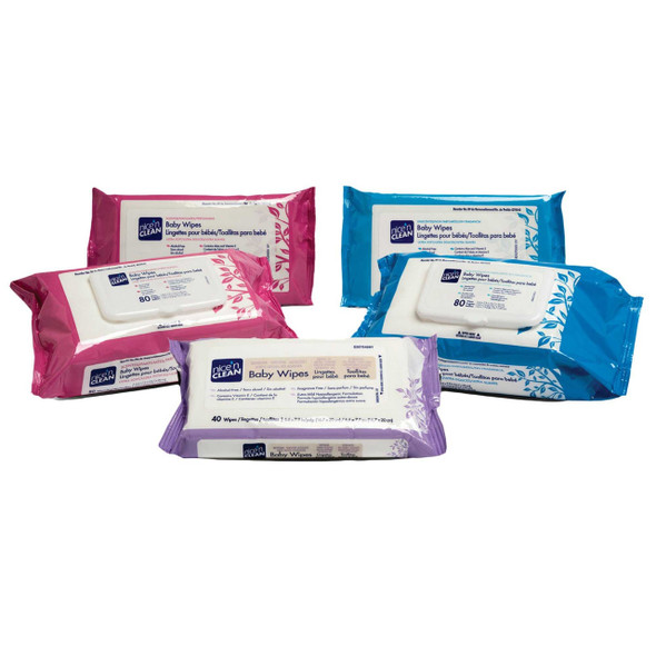 Baby Wipe Nice N Clean Soft Pack Aloe Unscented 40 Count Q70040 Pack/40 Q70040 PDI/NICE-PAK 386905_BX
