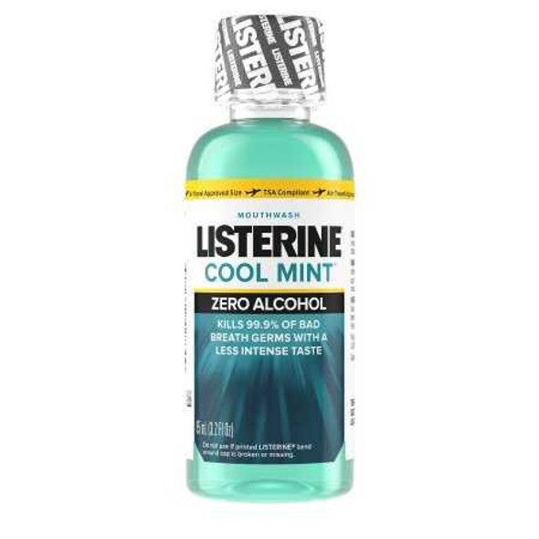 Mouthwash Listerine Zero 3.2 oz. Clean Mint Flavor 10312547428306 Case/24 1.03E+13 JOHNSON&JOHNSON CONSUMER INC 780431_CS