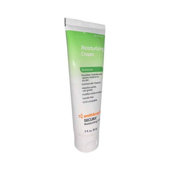 Moisturizer Secura 3 oz. Tube Cream Unscented 59431900 Each/1 59431900 UNITED / SMITH & NEPHEW 235839_EA