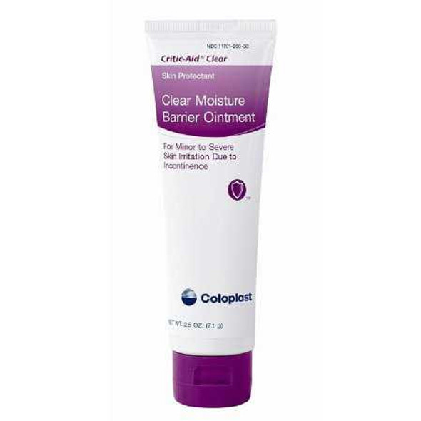 Skin Protectant Critic-Aid Clear 2.5 oz. Tube Ointment Scented 7566 Each/1 7566 COLOPLAST INCORPORATED 697306_EA
