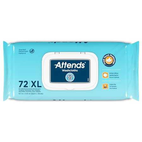 Personal Cleansing Wipe Attends® Soft Pack Scented 72 Count WCCP1000 Pack of 1 WCCP1000 Attends® 633847_PK