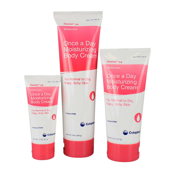 Moisturizer Sween 24 2 oz. Tube Cream Unscented 7091 Each/1 7091 COLOPLAST INCORPORATED 497387_EA