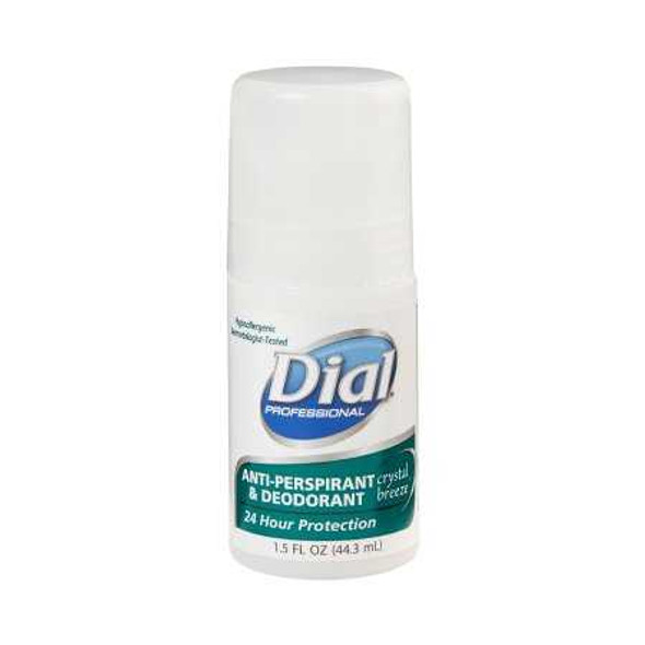 Antiperspirant / Deodorant Dial Roll-On 1.5 oz. Crystal Breeze Scent DIA 07686 Case/48 DIA 07686 LAGASSE INC 776879_CS