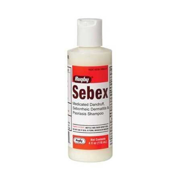 Dandruff Shampoo Sebex 4 oz. Flip Top Bottle Unscented 00536196297 Pack of 1 1915255 Sebex 261786_EA