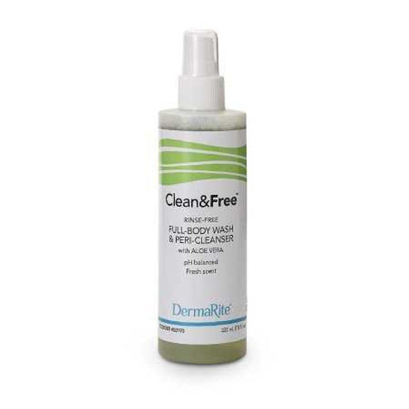 Shampoo and Body Wash Clean Free 8 oz. Pump Bottle Fresh Scent 00193 Each/1 193 DERMARITE INDUSTRIES LLC 630347_EA