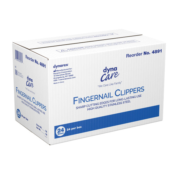 Fingernail Clippers Thumb Squeeze Lever 4891 Case/576 4891 DYNAREX CORP. 826989_CS