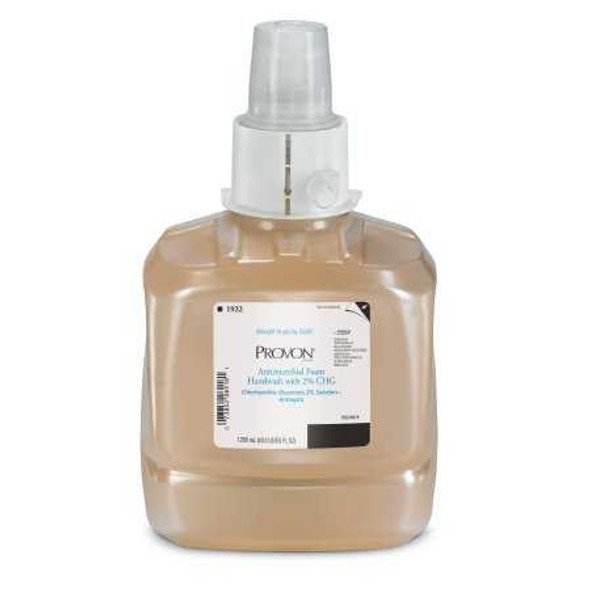 Antimicrobial Soap Provon Foaming 1200 mL Dispenser Refill Bottle Unscented 1922-02 Case/2 22-Feb GOJO INDUSTRIES INC 1040036_CS