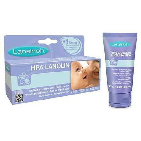 Moisturizer Lansinoh HPA 1.3 oz. Tube Cream 1674050 Each/1 1674050 US PHARMACEUTICAL DIVISION/MCK 832842_EA