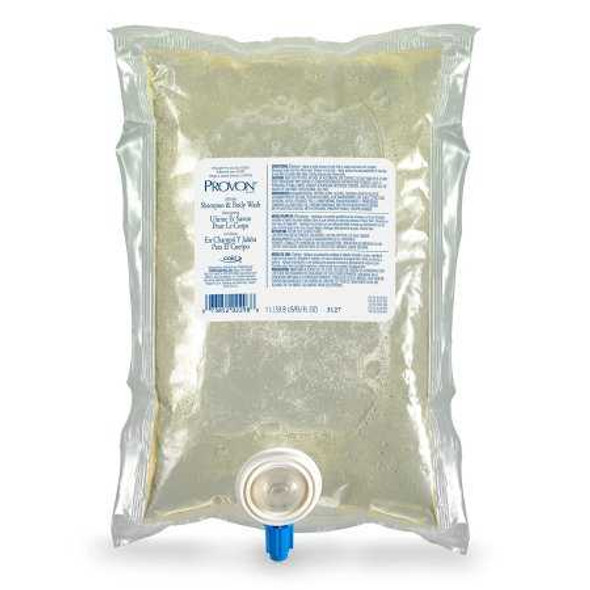 Shampoo and Body Wash Provon NXT 1000 mL Dispenser Refill Bag Light Herbal Scent 3127-08 Case/8 27-Aug GOJO INDUSTRIES INC 741215_CS