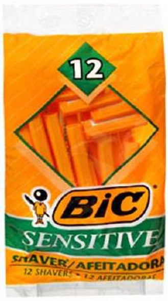 Razor Bic® Sensitive Single Blade Disposable 07033070841 Pack of 12 1271493 Bic® Sensitive 785314_PK