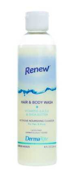 Shampoo and Body Wash Renew 8 oz. Squeeze Bottle Coconut Scent 00425 Case/24 425 DERMARITE INDUSTRIES LLC 902355_CS