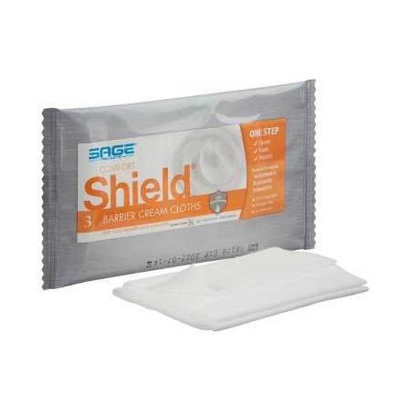 Incontinent Care Wipe Comfort Shield Soft Pack Dimethicone Unscented 3 Count 7502 Case/100 7502 SAGE PRODUCTS INC. 928710_CS