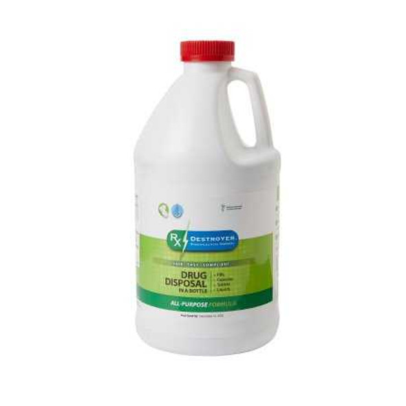 Pharmaceutical Disposal System Rx Destroyer 64 oz. Bottle RX64 Case/4 RX64 C2R GLOBAL MANUFACTURING 883254_CS