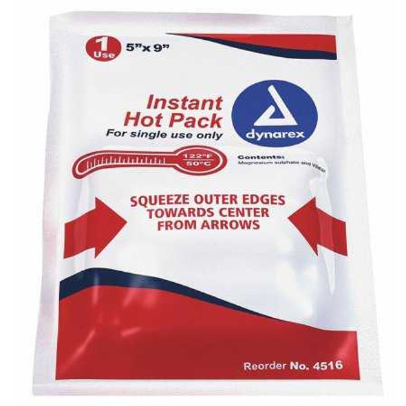Hot Pack Instant Chemical Activation General Purpose 5 X 9 Inch 4516 Case/24 DYNAREX CORP. 576540_CS