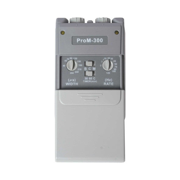 Drive Portable Dual Channel Tens Unit with Timer and Electrodes