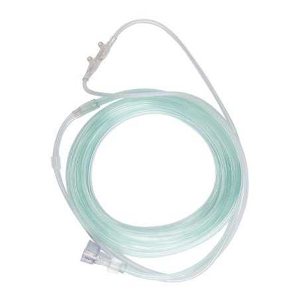 ETCO2 Nasal Sampling Cannula with O2 ETCO2 Sampling / Simultaneous O2 McKesson Brand Adult Curved Prong / NonFlared Tip 16-0539 Each/1 16-0539 MCK BRAND 1000818_EA