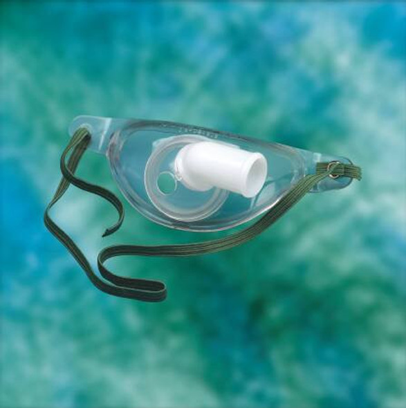 Medline Collar Style Adult Tracheostomy Mask, Soft Mask Type, Without Tubing – HUD1075, Case of 50