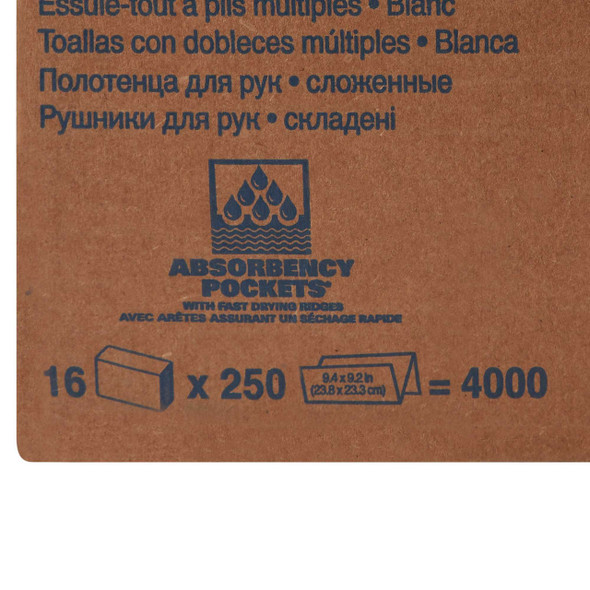 Paper Towel Scott Multi-Fold 9-1/4 X 9-1/2 Inch 01804 Pack/250 1804 KIMBERLY CLARK PROFESSIONAL & 456141_PK
