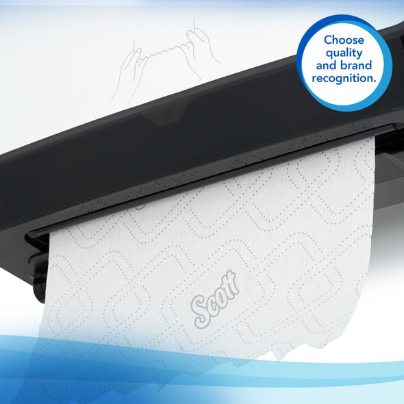 Paper Towel Scott Hardwound Roll 8 Inch X 1000 Foot 01000 Case/12 1000 KIMBERLY CLARK PROFESSIONAL & 449748_CS