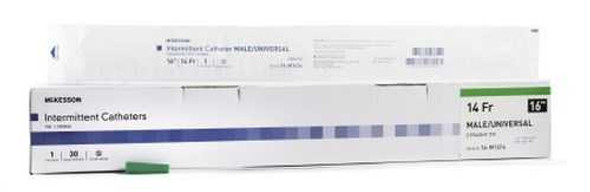 Urethral Catheter McKesson Straight Tip PVC 14 Fr. 16 Inch 16-M1614 Each/1 16-M1614 McKesson 1020813_EA