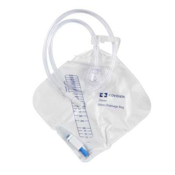 Urinary Drain Bag Kenguard Anti-Reflux Valve 2000 mL Vinyl 3512 Each/1 3512 KENDALL HEALTHCARE PROD INC. 231140_EA
