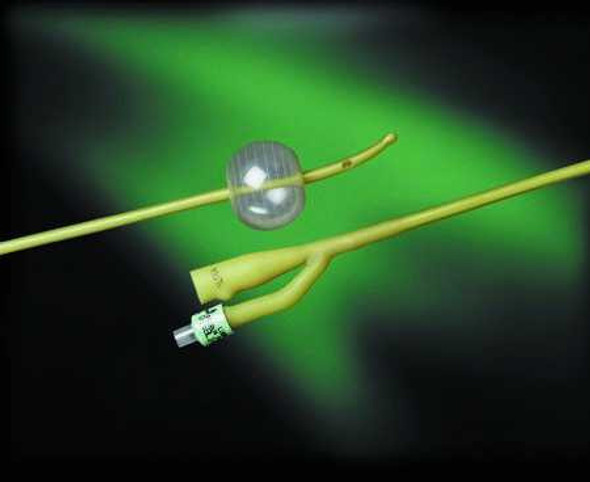 Foley Catheter Bardex Lubricath 2-Way Carson Model 5 cc Balloon 20 Fr. Hydrophilic Polymer Coated Latex 0168L20 Each/1 0168L20 BARD MEDICAL DIVISION 43594_EA