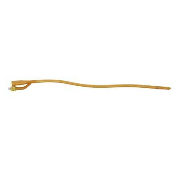 Foley Catheter Bardex Lubricath 2-Way Standard Tip 5 cc Balloon 20 Fr. Hydrophilic Polymer Coated Latex 0165L20 Case/12 0165L20 BARD MEDICAL DIVISION 159904_CS