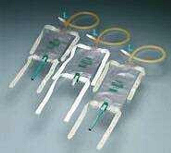 Urinary Leg Bag Bard Dispoz-a-Bag Anti-Reflux Valve 32 oz. Vinyl 150832 Case/50 150832 BARD MEDICAL DIVISION 191455_CS