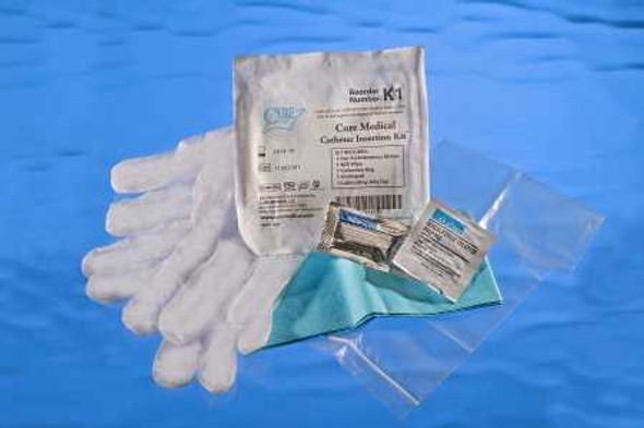 Catheter Insertion Tray Cure Universal Without Catheter Without Balloon Without Catheter K1 Case of 100 K1 CURE MEDICAL 831572_CS