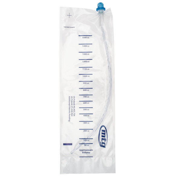 Intermittent Catheter Tray MTG EZ-Advancer® Firm 14 Fr. Without Balloon PVC 32114 Case of 100 32114 MTG EZ-Advancer® 970224_CS