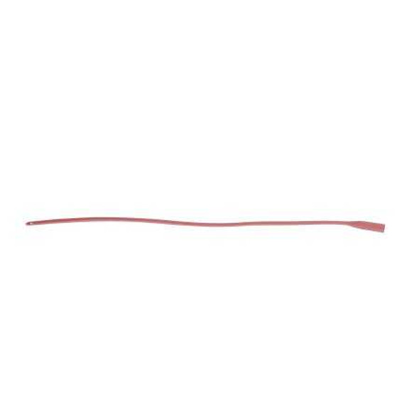 Urethral Catheter Bard Robinson / Nelaton Tip Red Rubber 14 Fr. 16 Inch 277714 Case/12 277714 BARD MEDICAL DIVISION 201138_CS