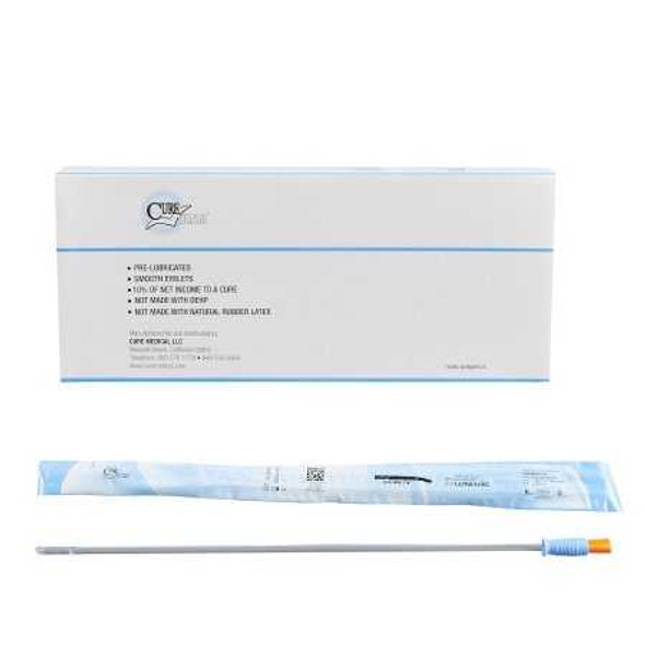 Urethral Catheter Cure Catheter Coude Tip 16 Fr. 16 Inch M16C Case/300 M16C CURE MEDICAL 796709_CS