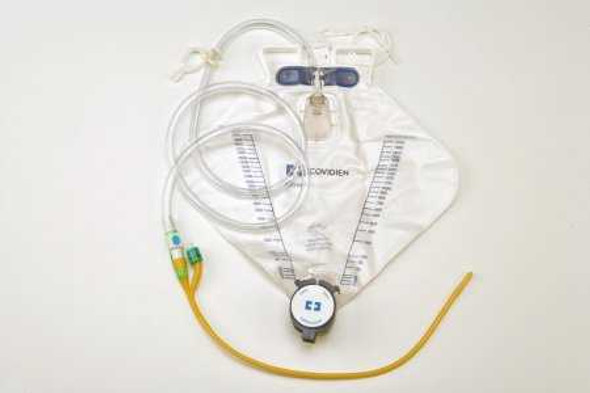 Indwelling Catheter Tray Curity Foley 16 Fr. 5 cc Balloon Latex 6155 Case/10 6155 KENDALL HEALTHCARE PROD INC. 10466_CS