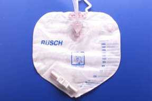Urinary Drain Bag Rusch Premium Anti-Reflux Valve 2000 mL Vinyl 390000 Box/20 390000 TELEFLEX MEDICAL 311200_CS